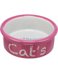 Миска для кошек античный розовый серый керамика 12 5 х 4 5 см 0 3 л Trixie