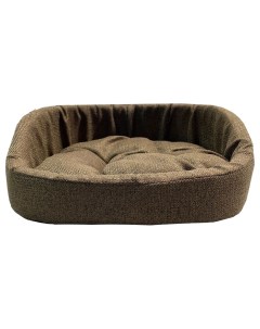 Лежанка для животных Krona 3 57х45х17 см espresso Homepet