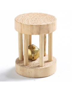 Игрушка для грызунов Цилиндр с бубенчиком 5 2 х 3 8 см Bentfores