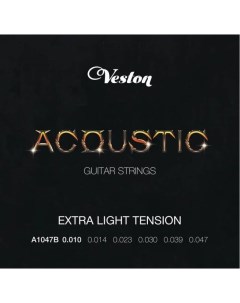 Струны для акустической гитары A1047 B Veston
