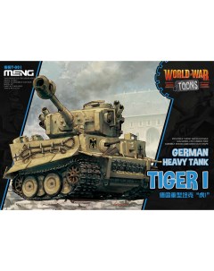 Сборная модель Meng Немецкий тяжёлый танк TIGER I WWT 001 Meng model