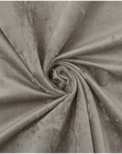 Ткань мебельная Велюр модель Джес цвет светло серо коричневый Крокус