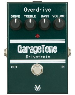 Педаль эффектов GTDRIVE Garage Tone Drivetrain Overdrive Visual sound