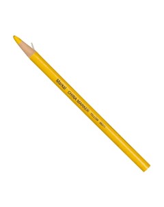 Маркер карандаш универсальный China Marker в бумажной обертке Желтый Markal