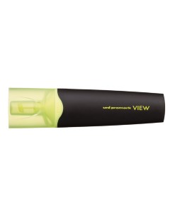 Текстовыделитель Uni Promark View 1 5мм желтый 1 штука Uni mitsubishi pencil
