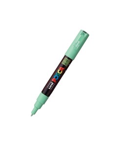 Маркер Uni POSCA PC 1M 0 7мм овальный салатовый light green 5 Uni mitsubishi pencil