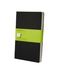 Блокнот Cahier journal 80стр без разлиновки черный qp318 Moleskine