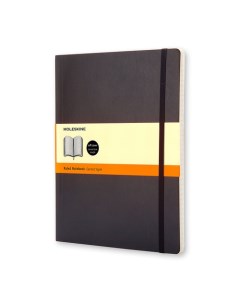 Блокнот Classic Soft 192стр в линейку мягкая обложка черный qp621 Moleskine