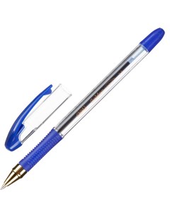 Ручка шариковая неавтоматическая ArrisGolden0 5мм шар0 7 син масл манж Deli