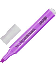 Маркер текстовыделитель треугольный 1 5мм фиолетовый M&g