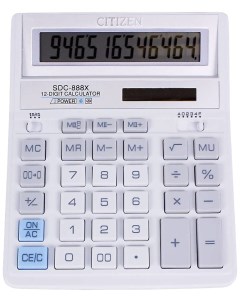 Калькулятор SDC 888XWH Citizen