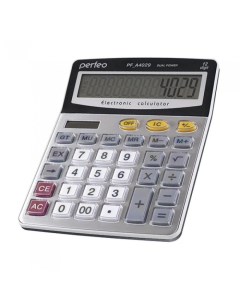 Калькулятор PF_A4029 бухгалтерский 12 разр GT серебристый Perfeo
