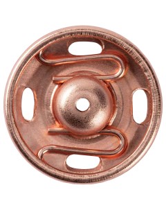 Кнопка пришивная 341800 диаметр 15 мм розовое золото 6 шт Prym
