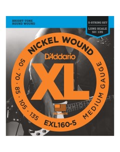 Струны для электрогитары DAddario EXL160 5 D`addario