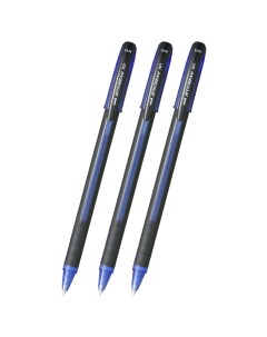 Набор ручек шариковых UNI Jetstream SX 101 синие 0 5 мм 3 шт Uni mitsubishi pencil