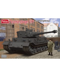 Сборная модель 1 35 Тяжёлый танк PzKpfw VI Tiger P 35A023 Amusing hobby
