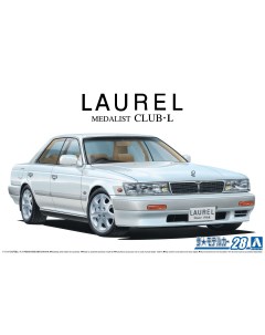 Сборная модель 1 24 Nissan Laurel Medalist Club L 91 06128 Aoshima