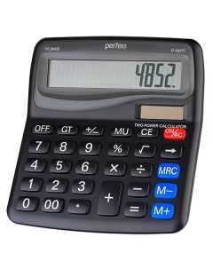 Калькулятор PF_B4852 бухгалтерский 12 разр черный Perfeo