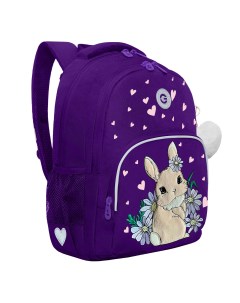 Рюкзак школьный RG 360 3 2 фиолетовый Grizzly