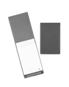 Блокнот с обложкой и ручкой BPV7 03 Темно серый Flexpocket