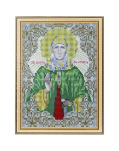 Алмазная мозаика 30 40 см 127 Икона Св Матрона Московская Nobrand