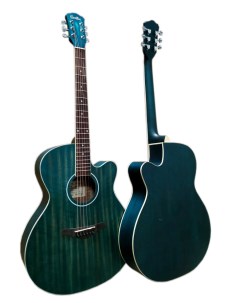 IWC 235 MTBL Гитара акустическая Мензура 650 мм Цвет синий Sevillia
