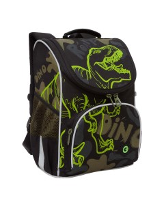 Рюкзак школьный с мешком RAm 385 8 1 дино Grizzly