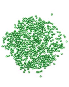 Бусины круглые Astra Craft пластик 5мм 25г 038 NL зеленый Астра