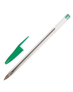Ручка шариковая 143761 зеленая 0 5 мм 100 штук Staff