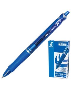 Ручка шариковая Acroball 141853 синяя 0 7 мм 12 штук Pilot