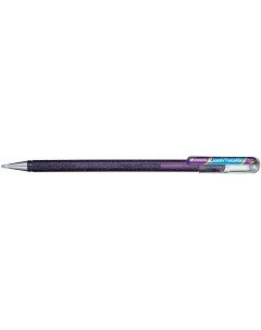Ручка гелевая Hibrid Dual Metallic 0 55 мм хамелеон фиолетовый синий Pentel