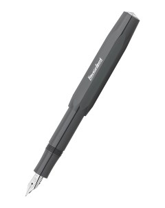Перьевая ручка Skyline Sport серая синие чернила F 07 мм Kaweco