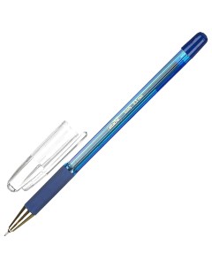Ручка шариковая Goldy 977959 синяя 0 5 мм 1 шт Attache