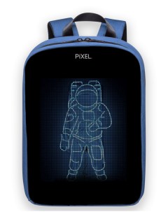 Рюкзак с Led экраном Plus Indigo синий Pixel