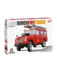 Сборная модель 1 24 Автомобиль Land Rover Fire Truck 3660 Italeri