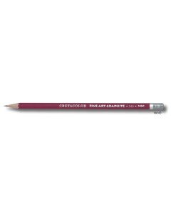 Набор профессиональных чернографитных карандашей Cleos твердость H HB B 3 штуки Cretacolor