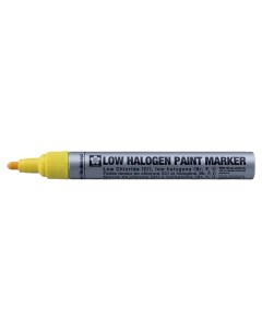 Маркер с жидкими чернилами Paint с низким содержанием галогена 2 0 мм Желтый Sakura