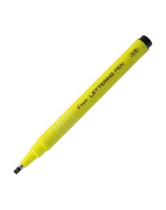 Ручка капиллярная Lettering Pen черная 3мм Pilot