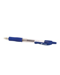 Ручка гелевая GPBRL01 B gr синяя 0 8 мм 1 шт Lite