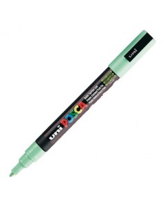 Маркер Uni POSCA PC 3M 0 9 1 3мм овальный салатовый light green 5 Uni mitsubishi pencil
