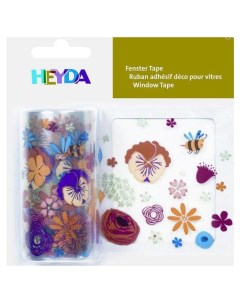 Наклейка декоративная Heyda для гладкой поверхности 2 м х 76 мм Цветы и пчёлы Brunnen
