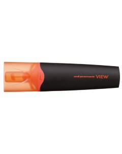 Текстовыделитель Uni Promark View 1 5мм оранжевый упаковка из 12 штук Uni mitsubishi pencil