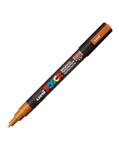 Маркер Uni POSCA PC 3M 0 9 1 3мм овальный бронзовый bronze 42 Uni mitsubishi pencil