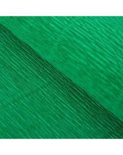 Бумага для упаковок и поделок гофрированная зеленая однотонная дву Cartotecnica rossi