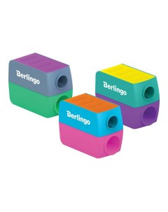 Точилка ручная ColorShift 2 отверстия в ассортименте Berlingo