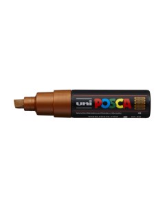 Маркер Uni POSCA PC 8K 8мм скошенный бронзовый bronze 42 Uni mitsubishi pencil