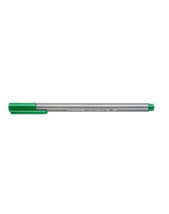 Ручка капиллярная Triplus одноразовая 0 3 мм Морской зеленый Staedtler
