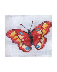 Набор для вышивания Бабочка 0 43 10 7 см Alisa