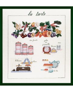 Набор для вышивания LA TARTE Пирог арт 1183 Le bonheur des dames
