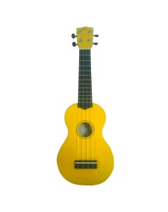 UK10G YLW гитара укулеле сопрано клен цвет желтый глянец чехол в комплекте Wiki